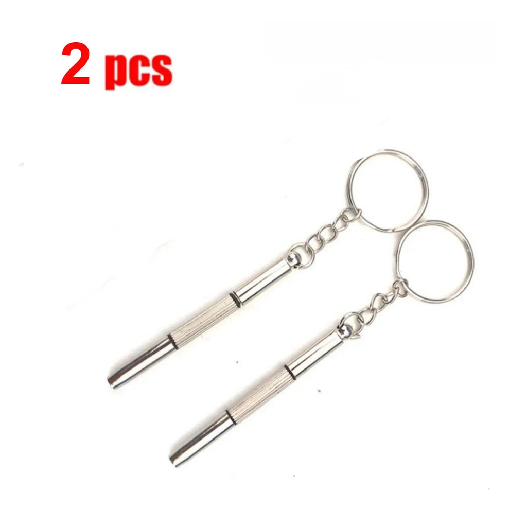 1/2/10pcs Mini 3 in1 Screwdriver Eyeglass Optical Eye Glasses Portable Spectacles Watch Repair Kit Practical Household Hand Tool