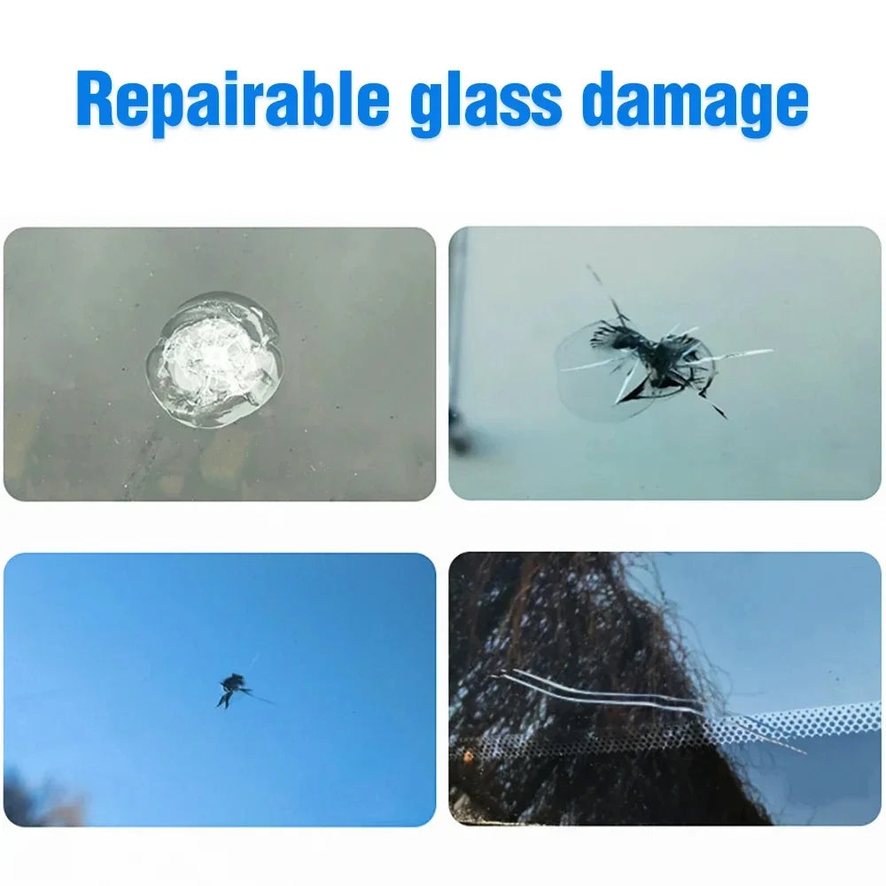 ISGTDRM Car Windshield Cracked Repair DIY Car Window Phone Screen Repair Kit Glass Curing Glue Auto Glass Scratch Crack Restore