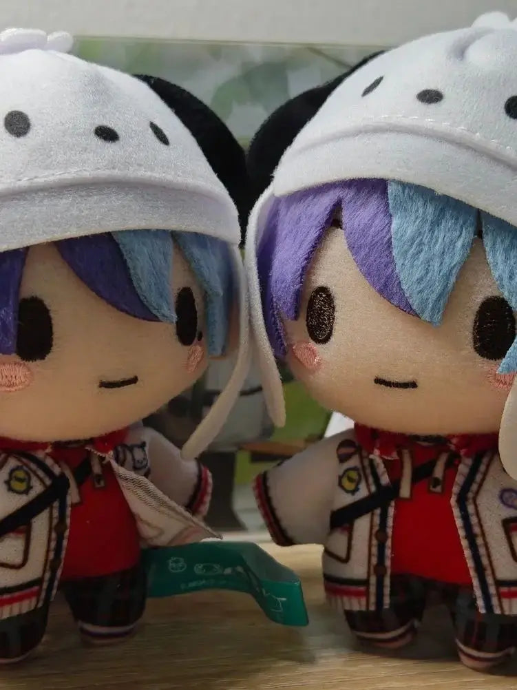 10cm Pjsk Plush Doll Toys Project Sekai Aoyagi Toya Stuffed Keychain Bag Pendant Shinonome Akito Backpacks Ornaments Toy Gift