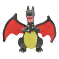 Shiny Charizard Plush Toy Stuffed Doll Collectible Cartoons for Boys Girls Gift Gray Collectible Soft Plushies Cute Cartoon 25CM