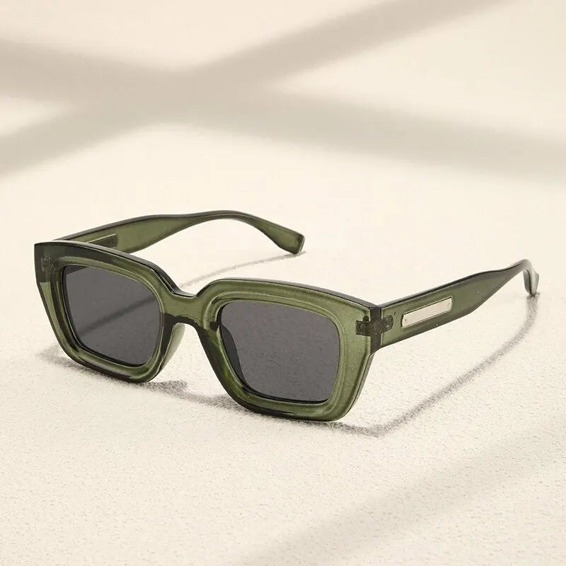 2023 Retro Square Sunglasses UV400 Protection Fashion Eyewear for Men Women Outdoor Shades