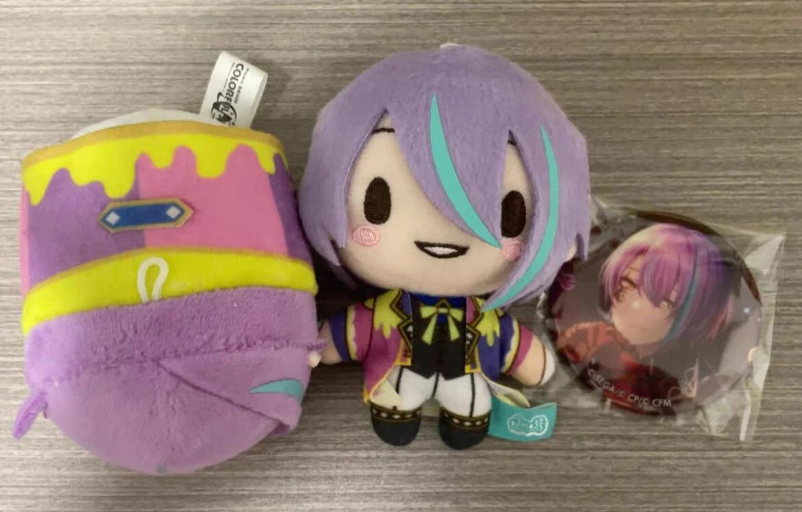 10cm Pjsk Plush Keychain Project Sekai Kamishiro Rui Stuffed Plushie Pendant  Yoisaki Kanade Kawaii Backpacks Ornaments Toy Gift