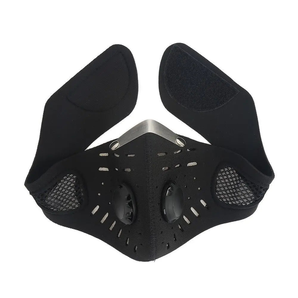 1PC Face Mask With Detachable Filter,Breathable Woven Fabric, Suitable For Cycling, Running, Walking, And Outdoor Activities