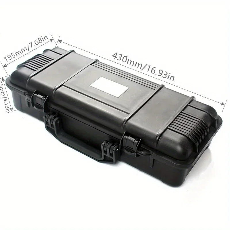 Case Bag Organizer Storage Box Camera Photography Sights Sealed Shockproof Safety Protector Instrument Tool Box with Sponge