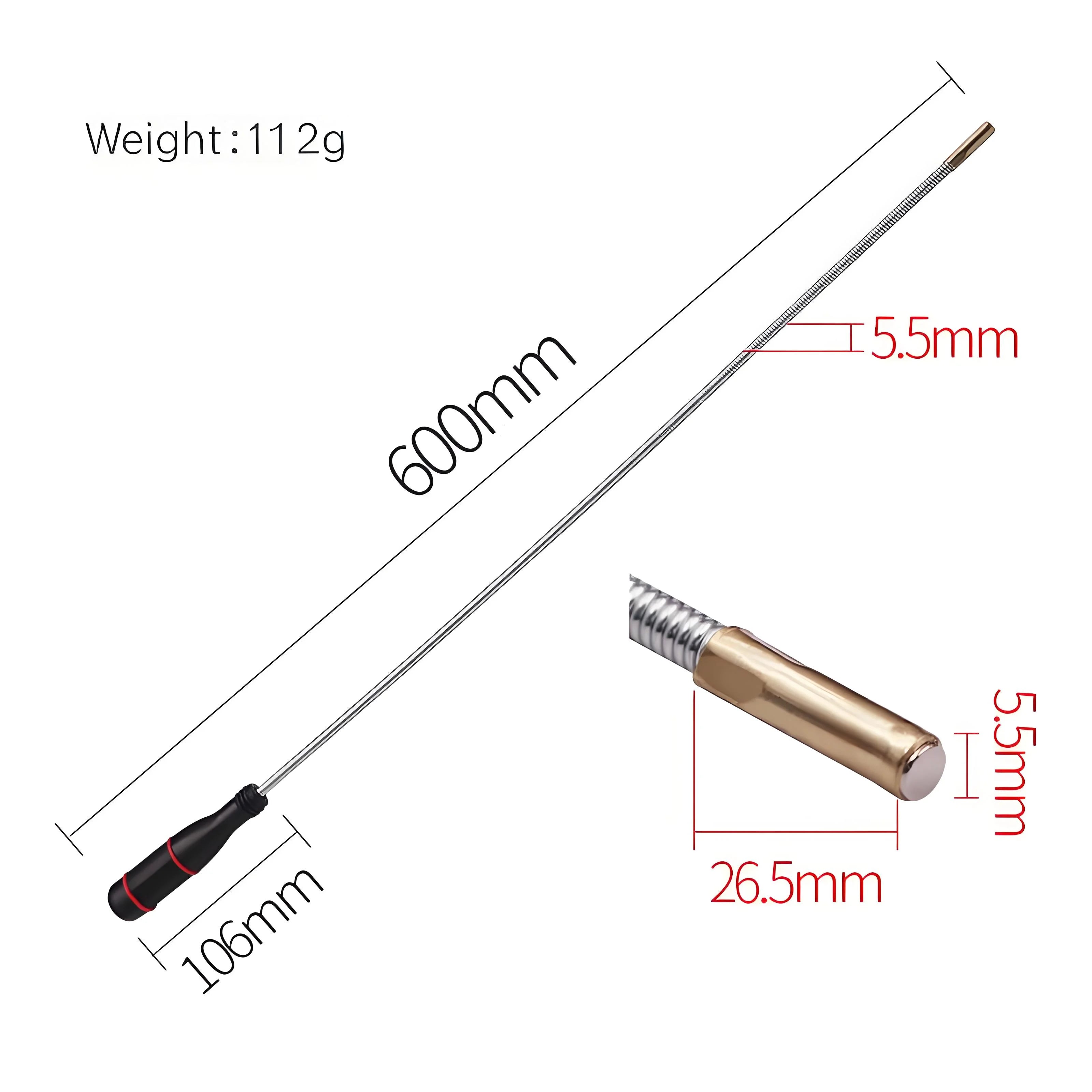Flexible Magnetic Pickup Tool with Strong Suction Rod - Bendable for Auto Repair/Sink Drain & Multi-Purpose Use