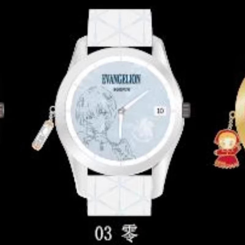 In stock genuine EVA Neon Genesis Evangelion Blind Box Time Repair Plan Series Watch Decor Ornaments Anime Birthday Gift Toys