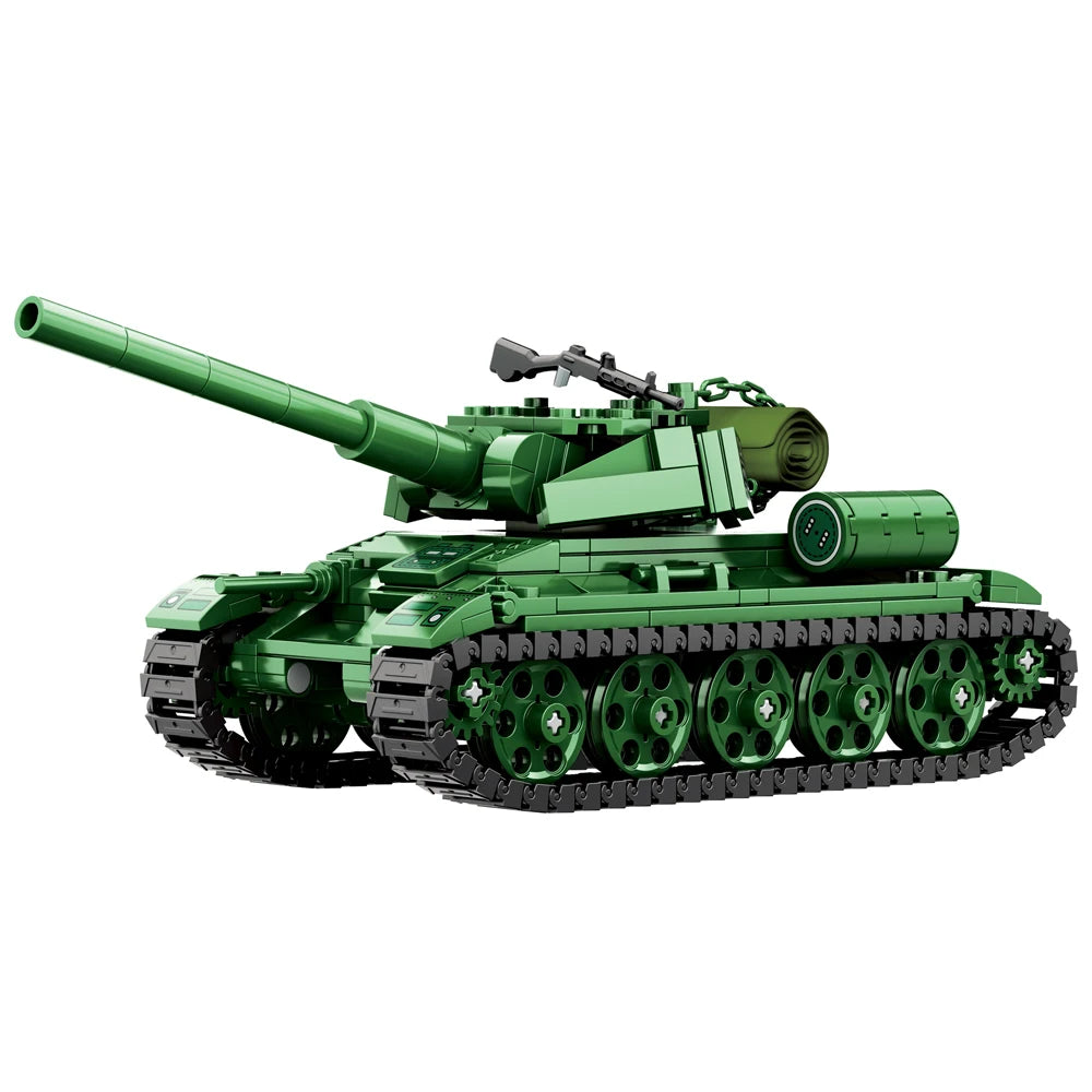 WW2 Military Army Soldiers World War 2 Tank Armored Vehicle Model Assemble Building Blocks Bricks Children's DIY Toys Gift