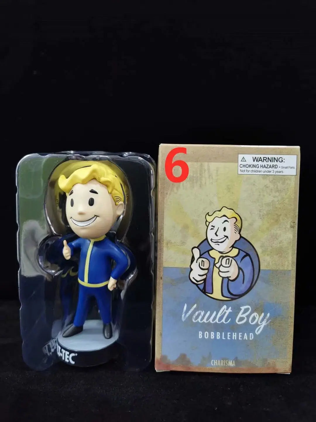 Hot Vault Boy Generation 7 Shaking Anime Action Figure Statue Model Room Ornament Toys Collectible Childrens Surprise Xmas Gifts