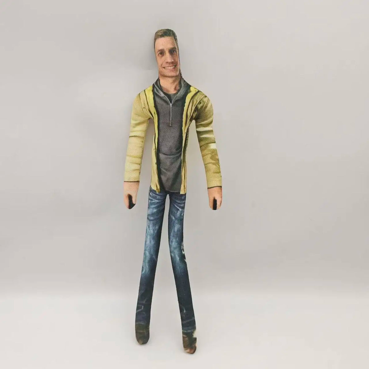 Funny 28cm With Body Wire Flexible Anime Resident Game Evil Character Leon Scott Kennedy and Ada Wong Plush Toys Plushie Doll