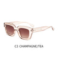 2023 Retro Square Sunglasses UV400 Protection Fashion Eyewear for Men Women Outdoor Shades