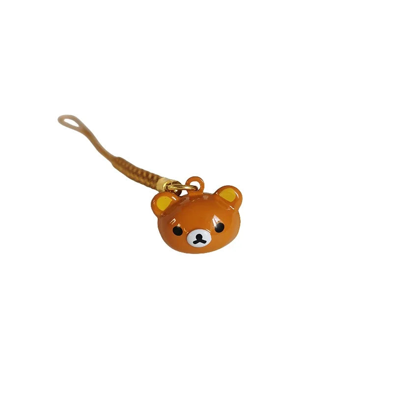 Rilakkuma Plush Keychain Card Holder Photo Protective Case Cartoon Anime Derivative Peripherals Bags Pendant Accessories Gifts
