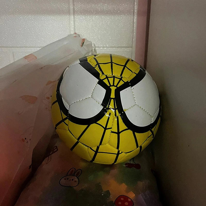 Marvel Cartoon Spider-Man Football Ball Number 2 Student Football Campus Training Game Pvc Football Toys Children Birthday Gifts