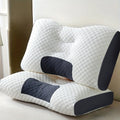 1pc/2pcs Soft Neck Pillow,  Adjustable Ergonomic Orthopedic Contour Support, High Quality Pillow Core, For Sleeping Comfort