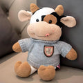 Hot toys Cute Cow Doll Little Cow Plush Toy Chinese Zodiac Cow Doll Cloth Doll New Year's Gift Girl's Birthday Gift