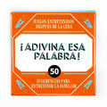 Spanish Mini Size Game Cards " Name That Word !" 50 Pcs Cards Game Family Gathering Card Game Camping Game