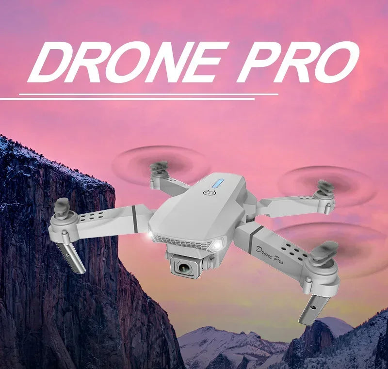 New E88 Pro RC Drone 4K 1080P Wide Angle Dual HD Camera Foldable Quadcopter WiFi FPV Altitude Hold