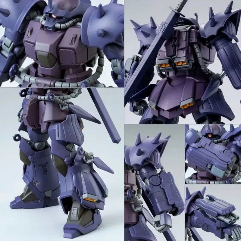 HG HGUC 1/144 Efreet Nacht Mech Assembly Model Kit Action Figures Desktop Decoration Doll Boys' Puzzle Toys Gift Collectible