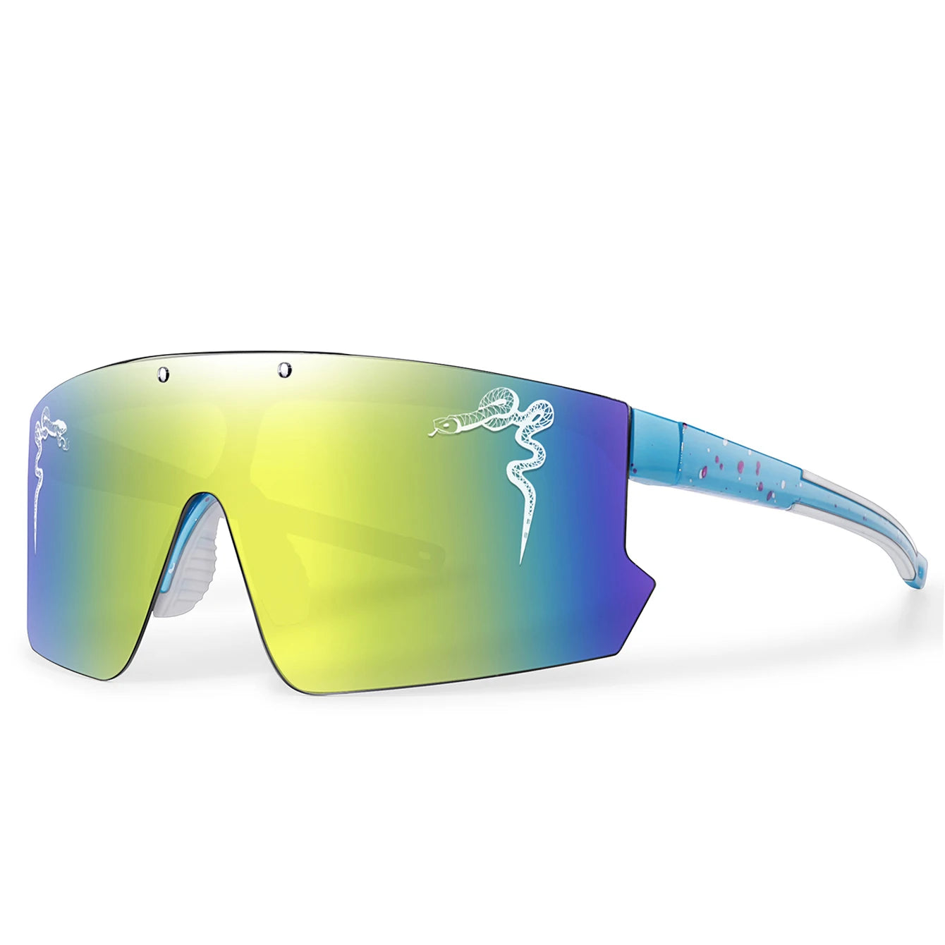 Fashion Shades Windproof Sports Flip On Eyewear UV400 MTB Goggles for Outdoor Cycling Running Unisex Party Sunglasses