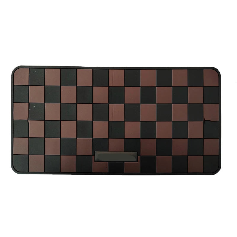 28*15cm Car Dashboard Anti-slip Mat PVC Mobile Phone Navigator Car Mat Car Interior Fixed Key Mobile Phone Anti-Slip Mat