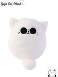 30cm Soft Gojo Cat Plush Pillow Hot Anime Sunglasses White Cat Plushies Toys Stuffed Animals Doll Home Decor Kids Birthday Gift
