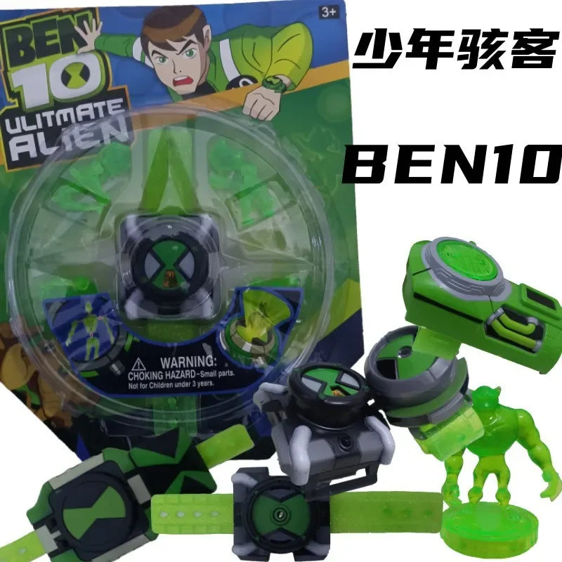 Ben10 Omniverse Action Figures Omnitrix Ben Tennyson Projection Watch Sound Light Doll Model Collect Ornaments Gifts Toy