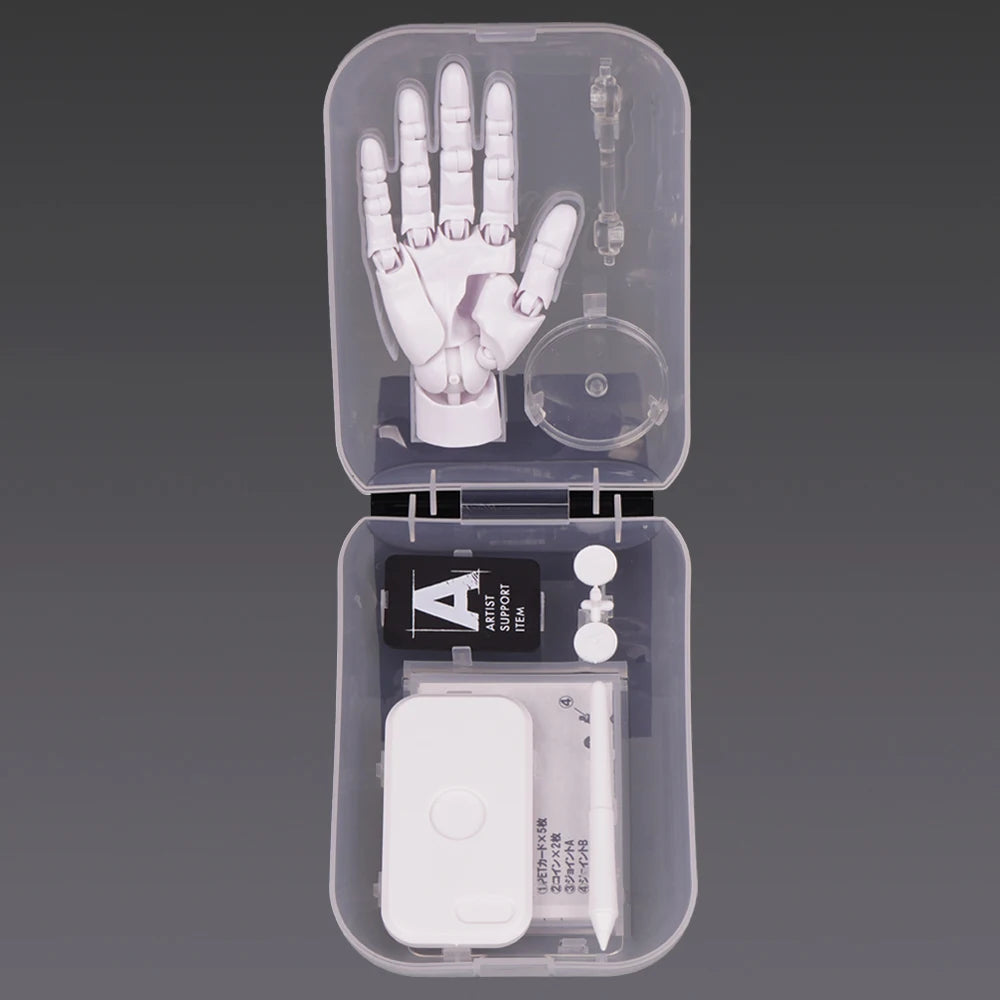 New 1/2 Palm Mini Articulated Action Figure - Anime Character Base Model with Movable Joints - Gashapon Artist Reference Tool