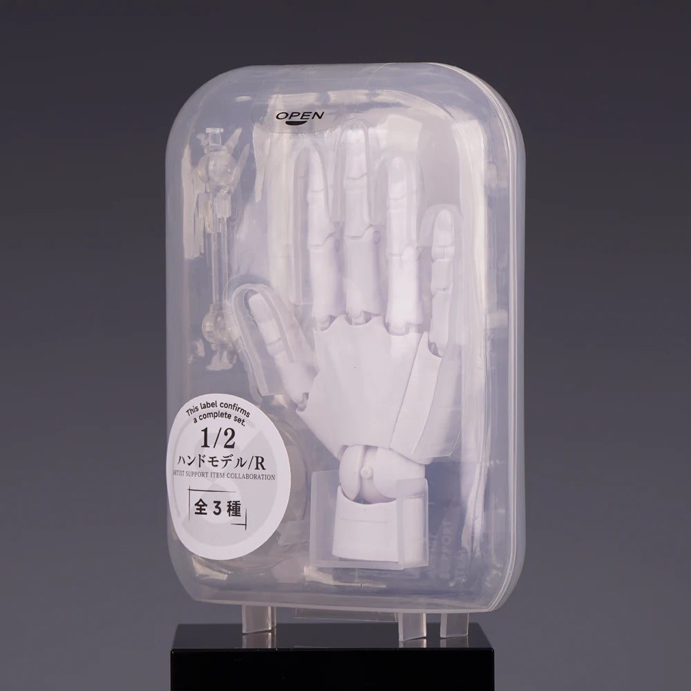 New 1/2 Palm Mini Articulated Action Figure - Anime Character Base Model with Movable Joints - Gashapon Artist Reference Tool