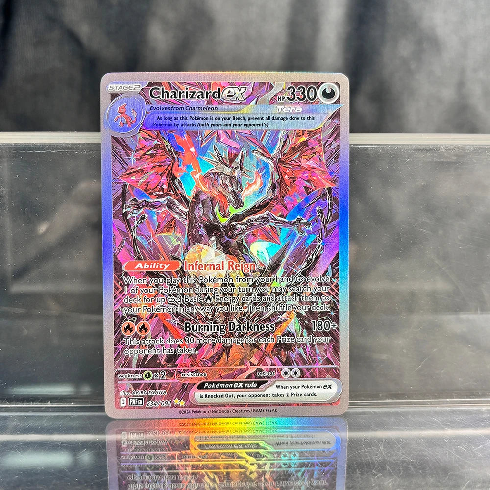 PKM Proxy Cards Classic Charizard Mew With Ex Single Cards Collection PTCG Suicune Gx Tyranitar Gx Lost Thunder Foil Card