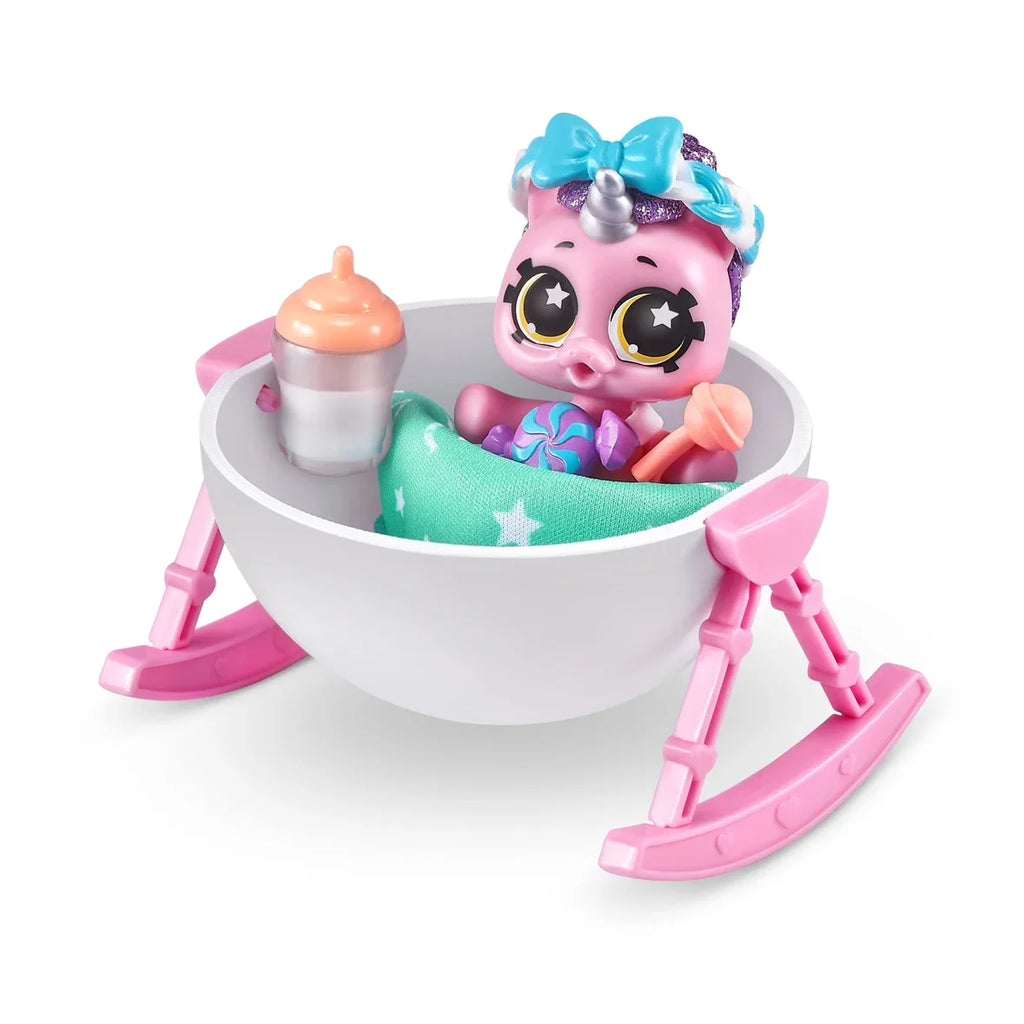 Surprise 5 Capsule Toys Newborn Unicorn Squad Mini Rainbocorn Blind Box Surprise Ball Anime Figure Collectible Toys