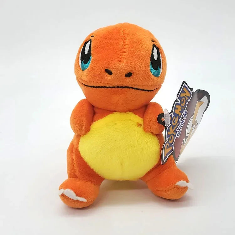 Pokemon Plush Cartoon Toys Keychain Pendant Doll Anime Figures Pikachu Charmander Psyduck Squirtle Snorlax Kids Toy Xmas Gift