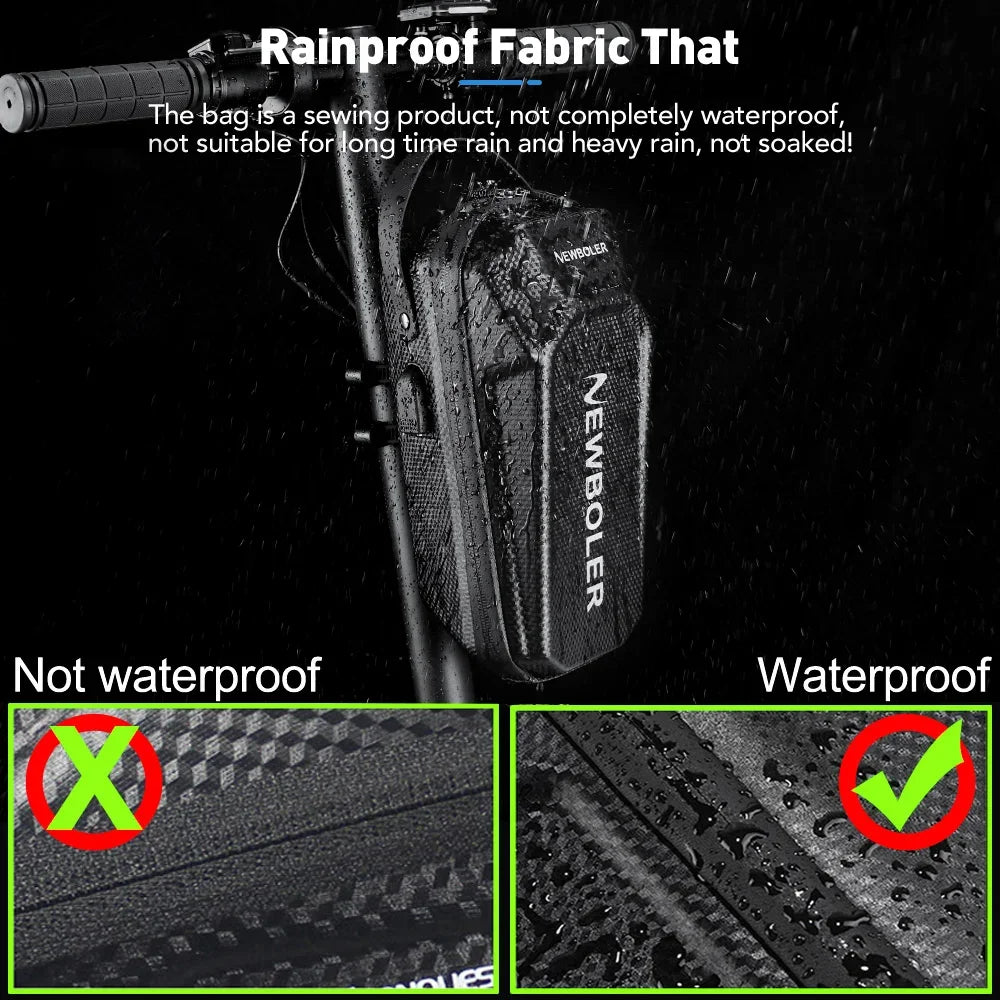 NEWBOLER 3L/5L Electric Scooter Bag Accessories Electric Vehicle Bag With USB Port Waterproof Scooter Front Bag Bike Bag