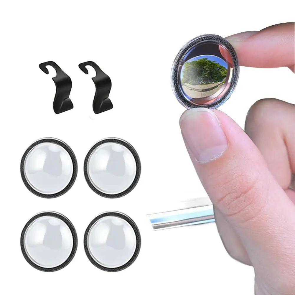 4pcs Car Camera Protective Cover With 2pcs Car Hooks Front Bumper Camera Anti-Scratch Shield Lens Guard PC Protective Cover Kits