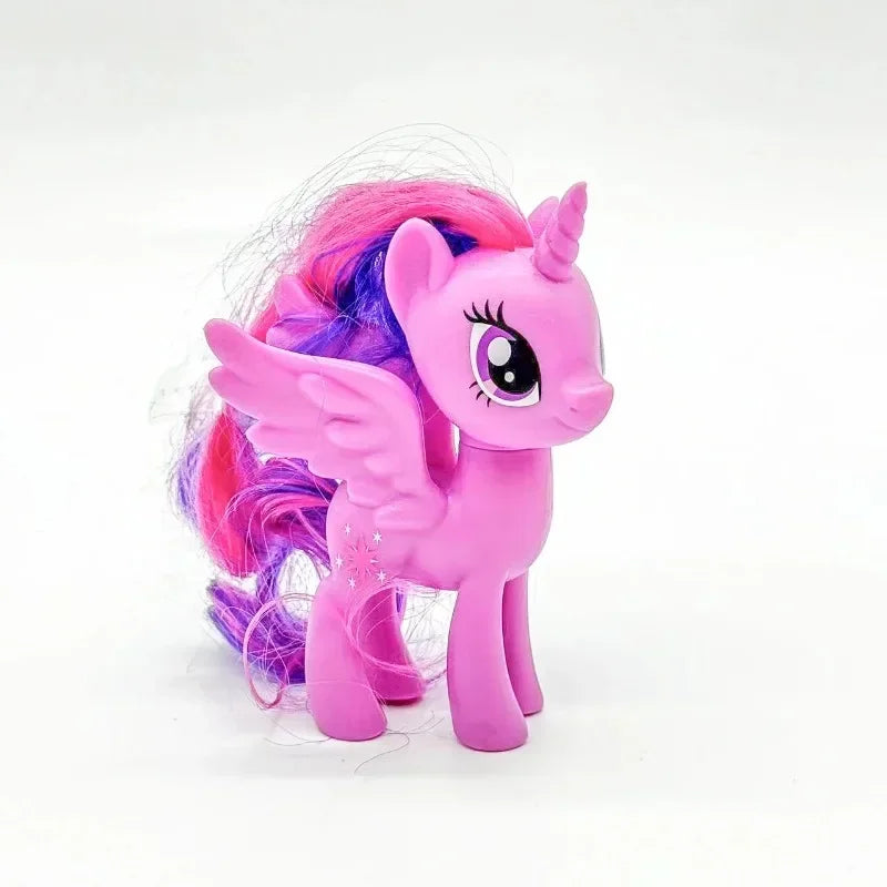 Hasbro My Little Pony Twilight Sparkle Anime Cartoon Cute Doll Toy  Action Figures Model Collection Ornaments Kids Birthday Gift