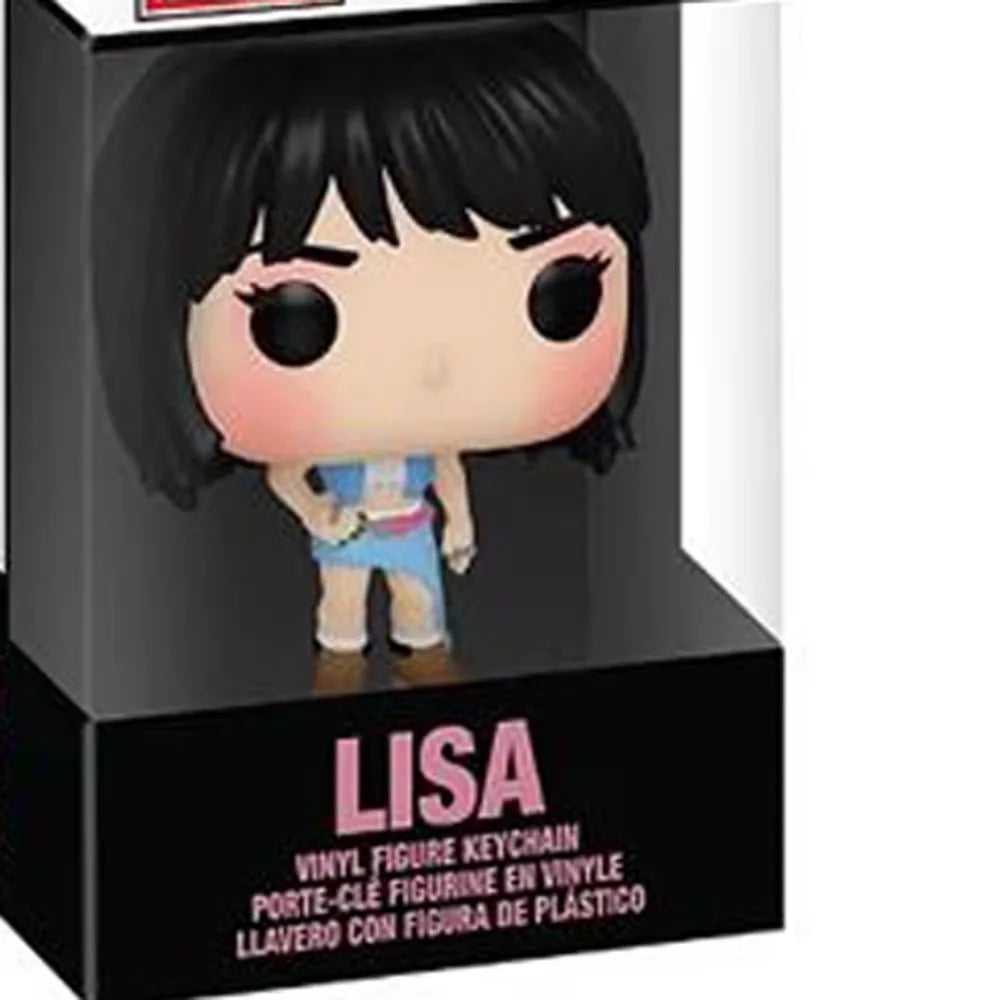 Super Star Jisoo Rose Keychain Lisa Jennie Figure Collection Toys