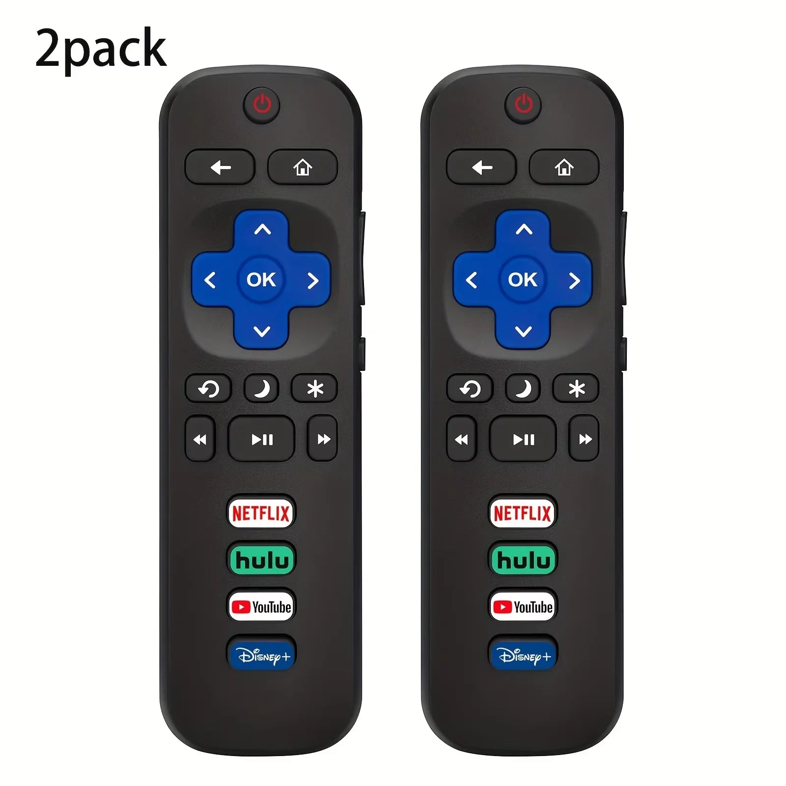New Television Remote Control Replacement Remote Control For Roku TV 55UP120 32S4610R 50FS3750 32FS3700 32FS4610R 32S800 32S850