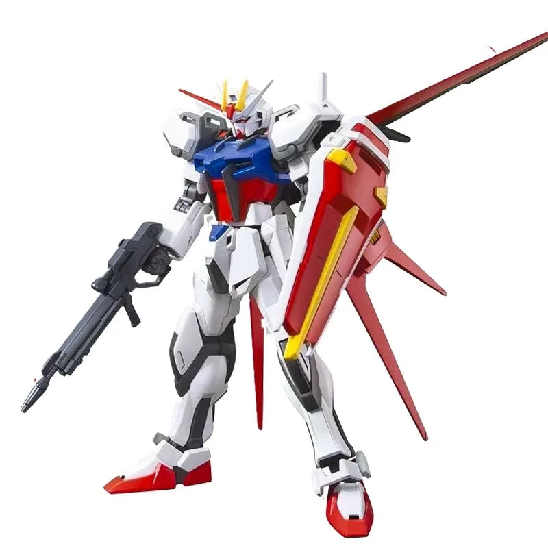 HG 1/144 Strike Dog Fighter GAT-X105 Mech Assembly Model Kits Action Figures Boy Toys Desktop Decoration Gifts Collectible