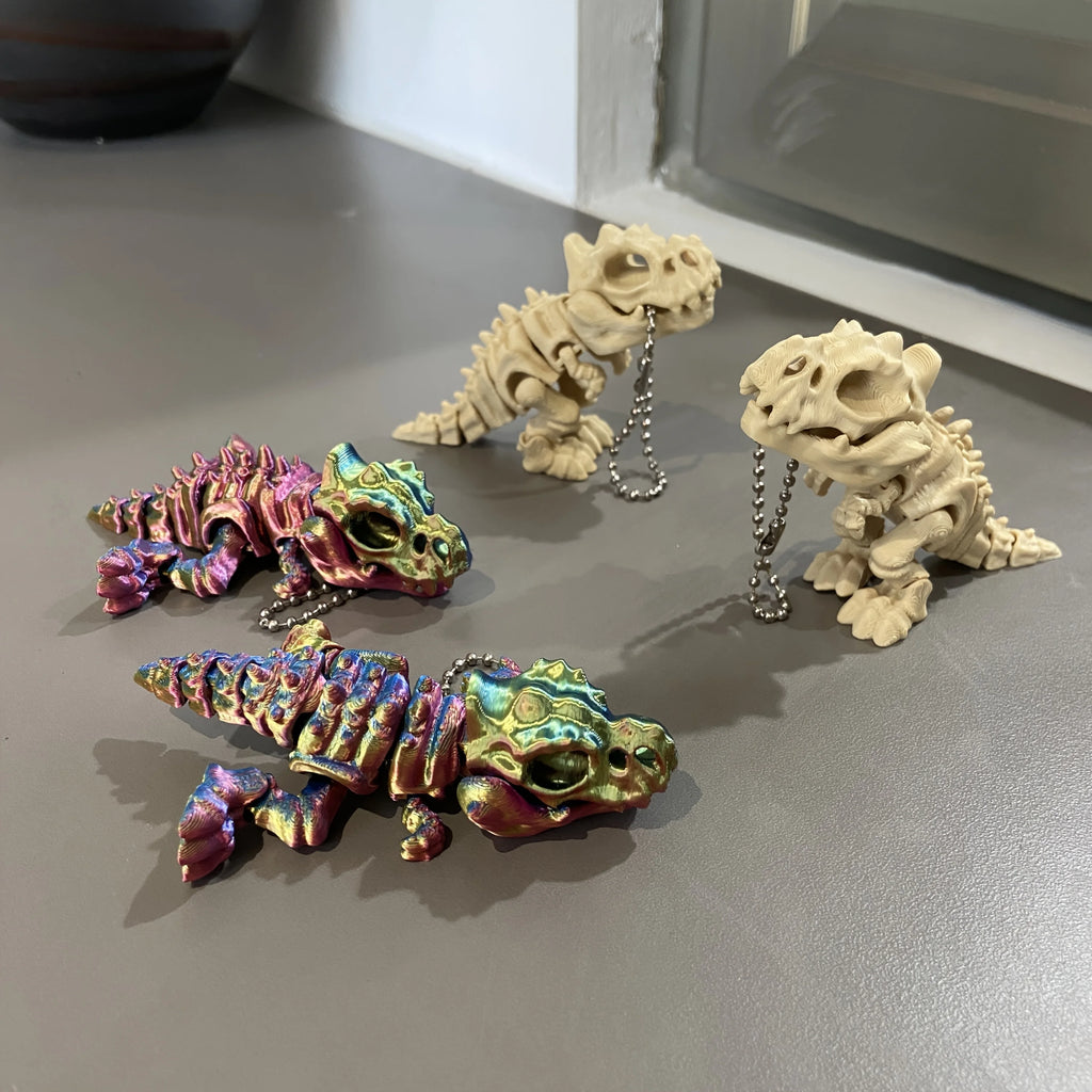 Tyrannosaurus rex model statue, decoration&children's birthday dinosaur gift, car suspension decoration