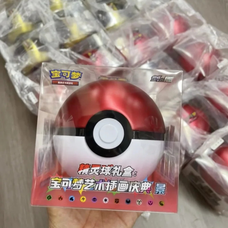 100% Original P0ke Ball Master Balls Premium Ball Gift Box Pokém0n Cards Ptcg Simplified Chinese Original Pack Children Birthday