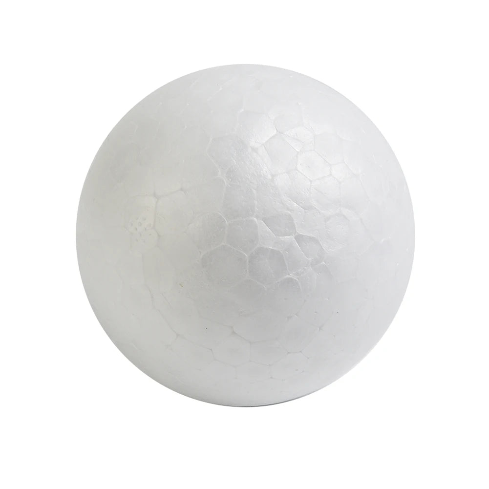 6-12cm Modelling Polystyrene Foam Balls White Craft Balls DIY Hand-painted Gifts Accessory Wedding Celebrations Event Supplies