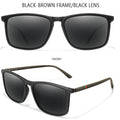 Men Women Fashion Cycling Sun Glasses  Travel Driving Fishing Male Eyewear UV400 Luxury Square Vintage Polarized Sunglasses