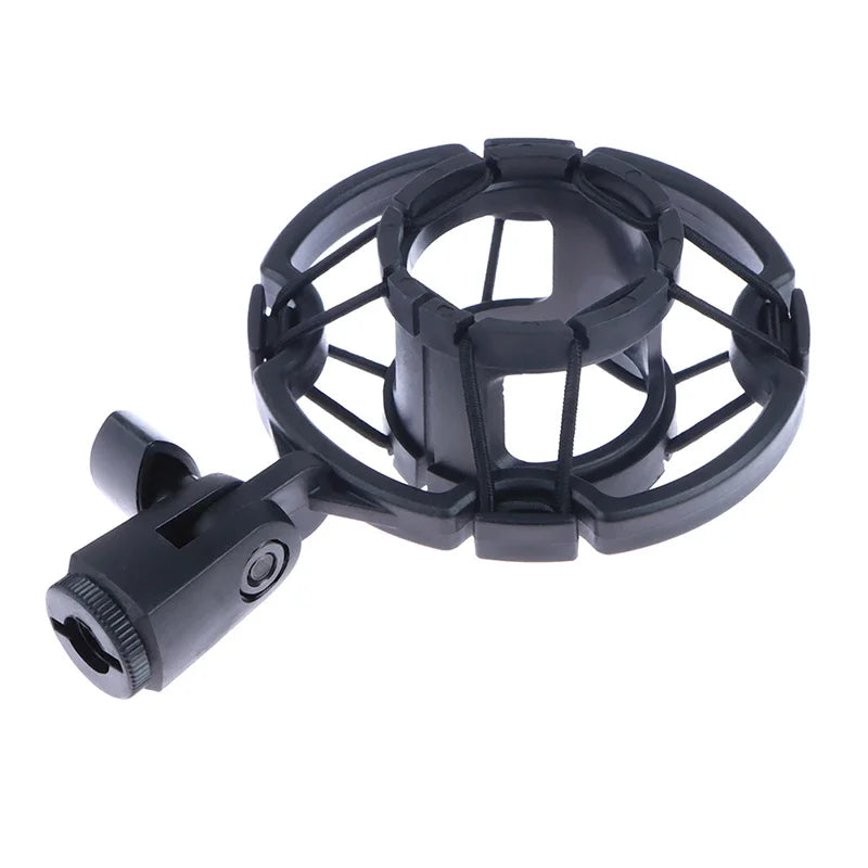 Universal Professional Condenser Microphone Shock Mount Holder Studio Recording Bracket For Black Large Mic Clip