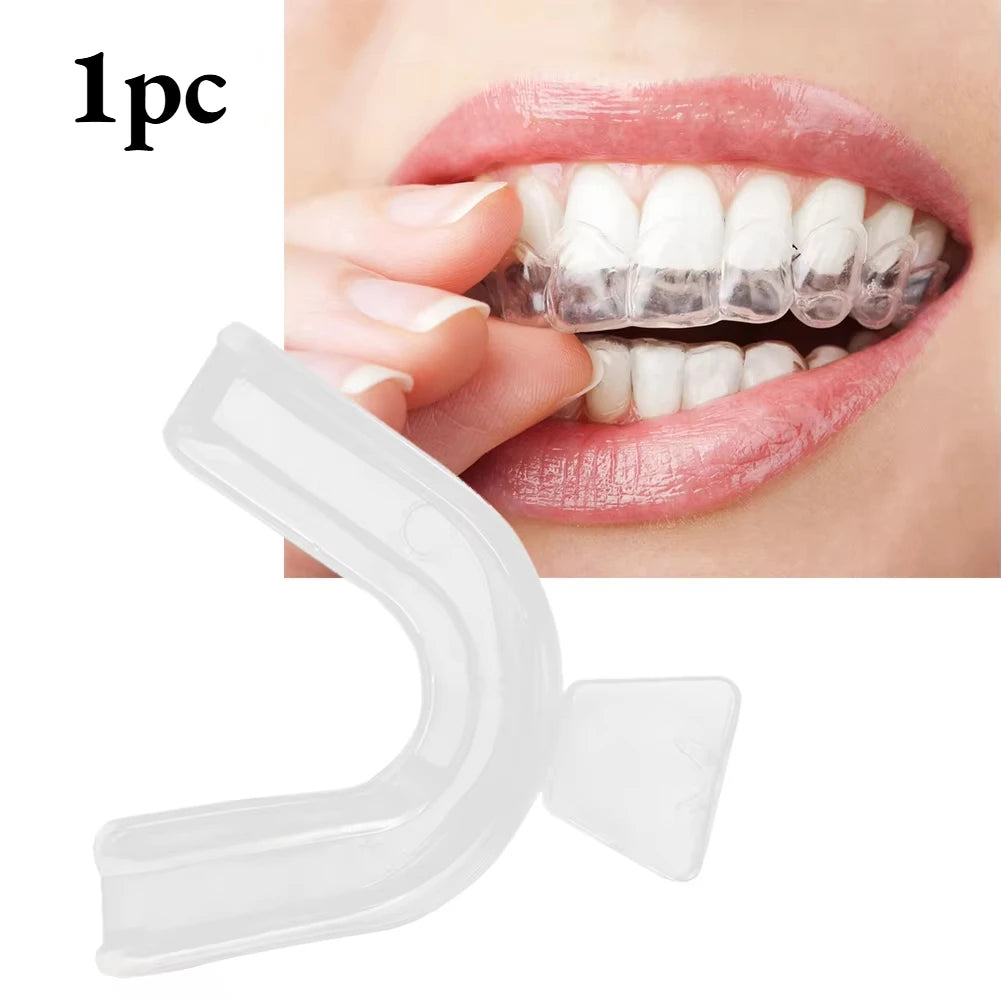 1/4pcs Transparent EVA Mouthguard - Breathable Sports Dental Protector for MMA, Boxing, Kickboxing, Taekwondo Training