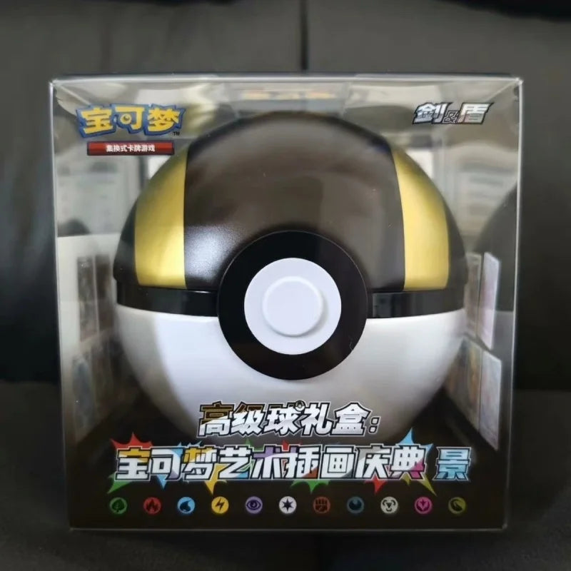 100% Original P0ke Ball Master Balls Premium Ball Gift Box Pokém0n Cards Ptcg Simplified Chinese Original Pack Children Birthday
