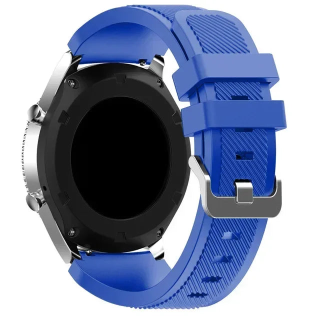 20mm 22mm Band for Samsung Galaxy Watch 7/5/6/4/3/46mm/active2/Gear s3 Frontier/Sport silicone bracelet Huawei GT 4/3/2/2E strap