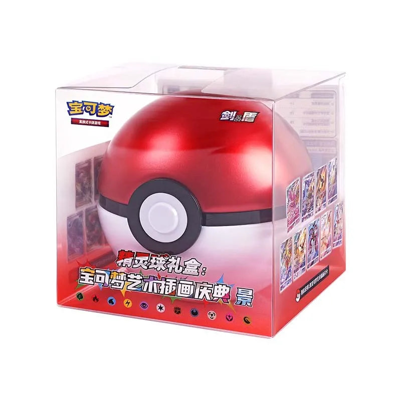100% Original P0ke Ball Master Balls Premium Ball Gift Box Pokém0n Cards Ptcg Simplified Chinese Original Pack Children Birthday