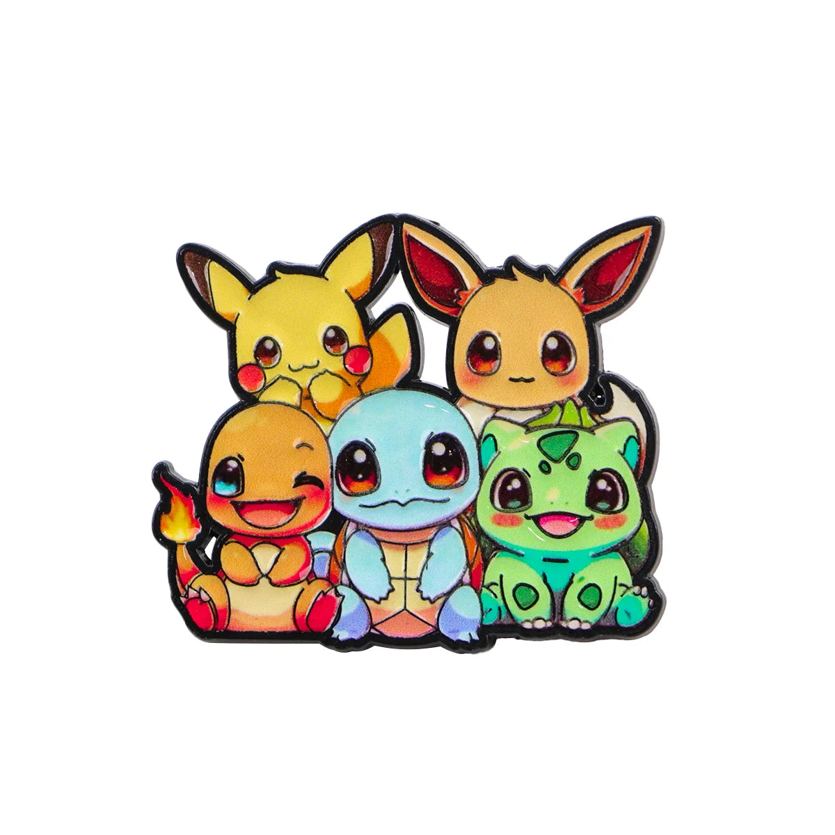 Cute Anime Elf Monster Enamel Pin Cool Game Brooches Lapel Badges Briefcase backpacks Accessories Decoration Jewelry Kids Gift