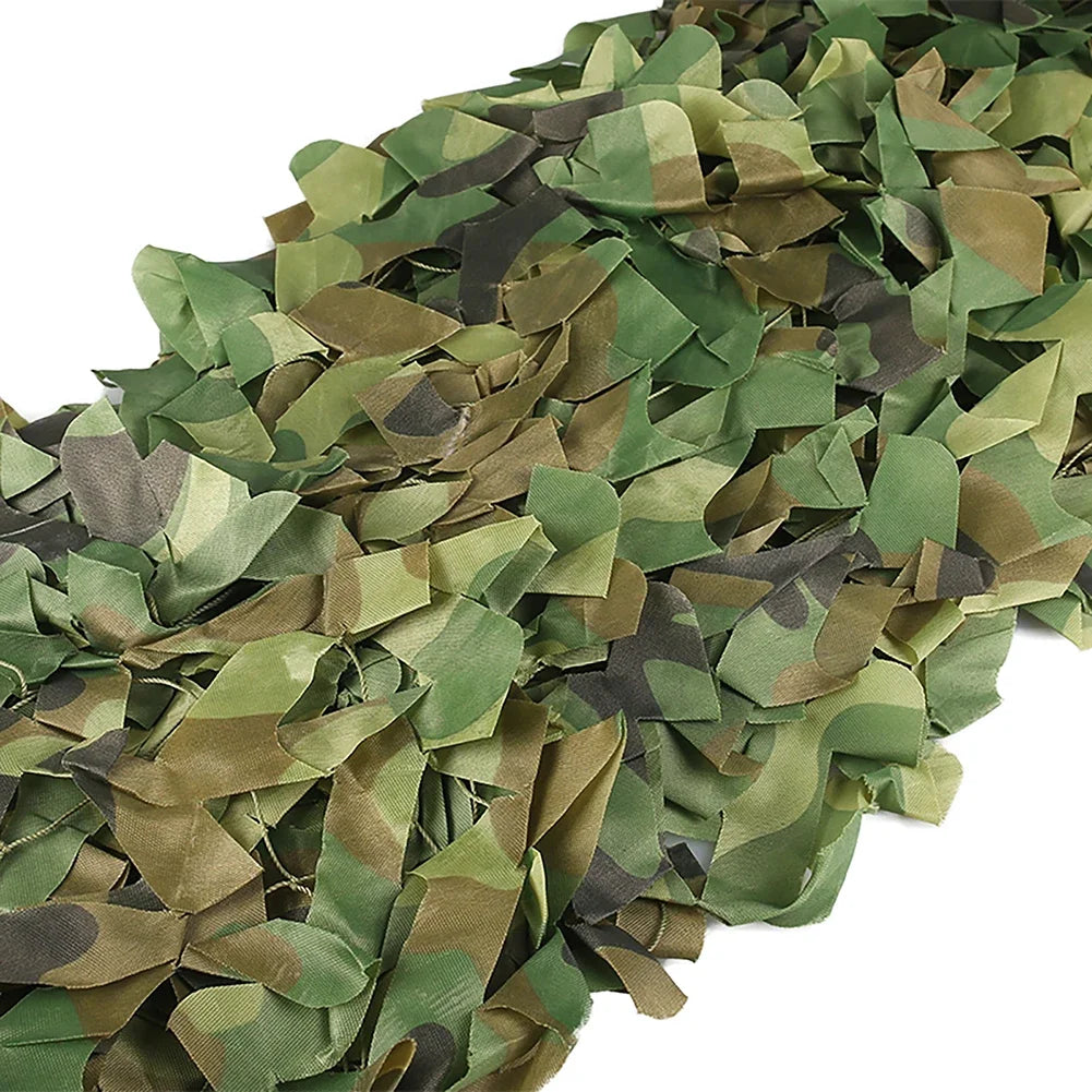 Woodland Camo Netting Camouflage Net Hunting Camo Mesh Sunshade Sail Camping Sun Shelter Car Shade Covers Privacy Cloth