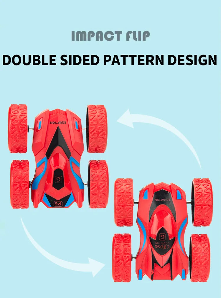 Clearance_4pcs/2pcs/1pc double-sided inertia stunt rolling toy car - high playability, double-sided playability_Continuous updat