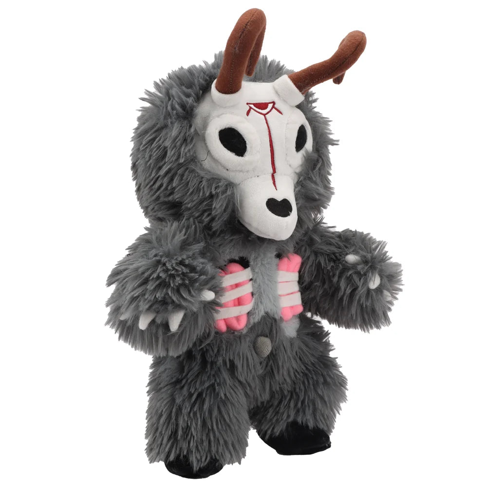 BIGEARDOG Kawaii Cartoon Wendigo Zombie Deer Head Plush Toy Stuffed Wendigo Toy Birthday Halloween Creative Gifts Room Decor