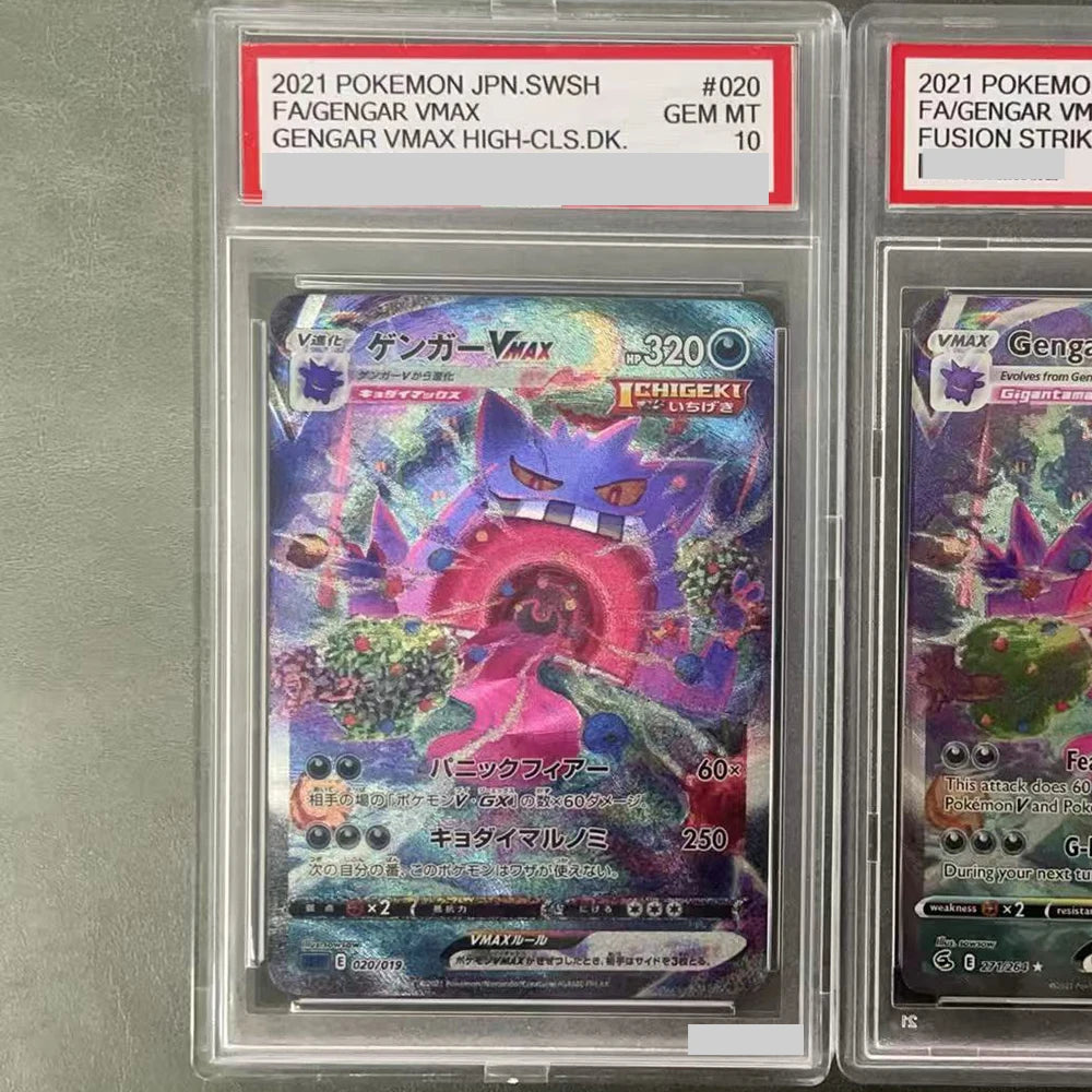 DIY Proxy PTCG Graded Collection Card SV4a JP Mew Ex Charizard Ex Special Art Rare GEM MT 10 Card Holographic Labels Child Gift